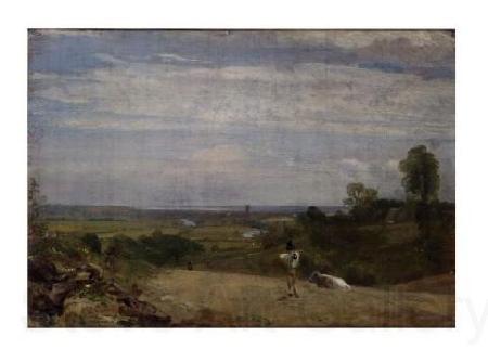 John Constable Summer morning: Dedham from Langham